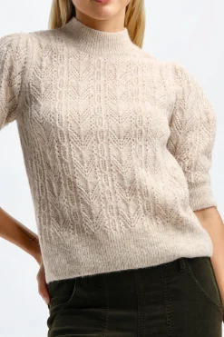 Femme Veronica Beard Pull-Over Grinney En Sable Fonce