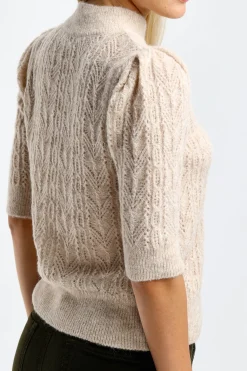 Femme Veronica Beard Pull-Over Grinney En Sable Fonce