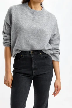 Femme Van Kukil Pull-Over Oaklynn En Gris Derby