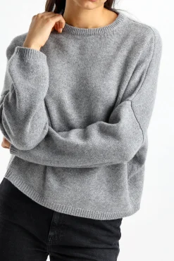 Femme Van Kukil Pull-Over Oaklynn En Gris Derby