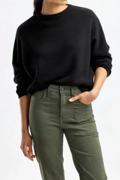 Femme Van Kukil Pull-Over Oaklynn En Noir Ebene