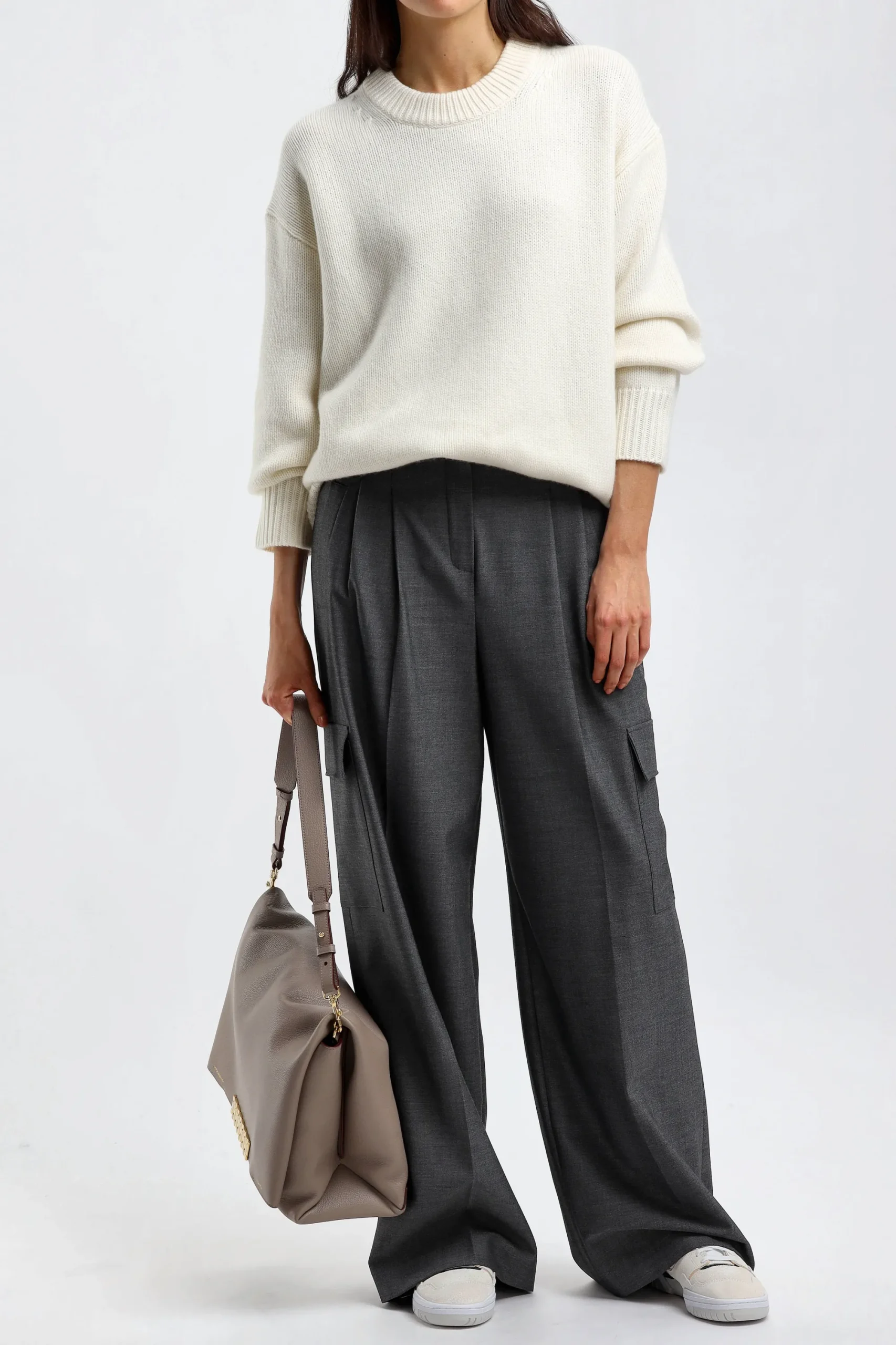 Femme Lisa Yang Pull-Over Renske En Creme