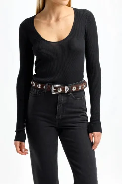 Femme by Malene Birger Pull-Over Rinah En Noir