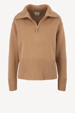 Femme Allude Pull-Over Troyer Camel