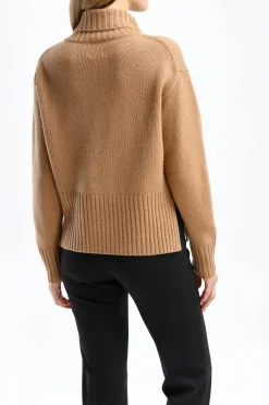 Femme Allude Pull-Over Troyer Camel