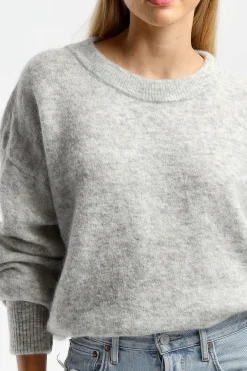 Femme American Vintage Pullover Vitow En Gris