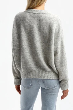 Femme American Vintage Pullover Vitow En Gris