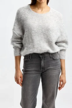 Femme American Vintage Pull-Over Yanbay En Gris