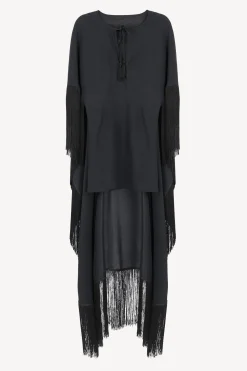 Femme Taller Marmo Robe 1970 En Noir