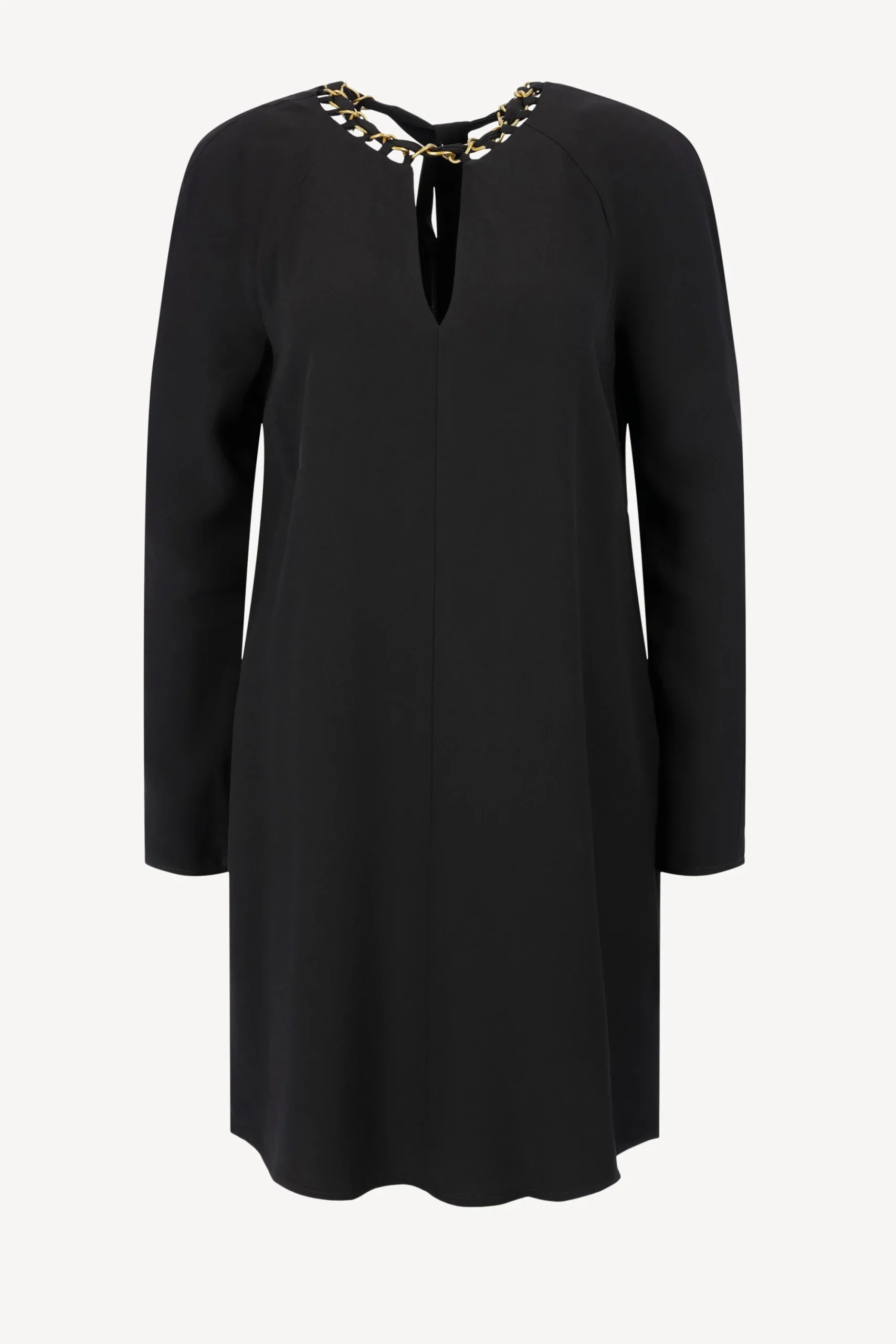 Femme Zimmermann Robe Chain Embellie En Noir