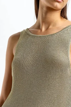 Femme by Aylin Koenig Robe Chella En Or