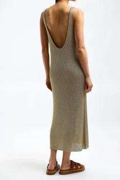 Femme by Aylin Koenig Robe Chella En Or