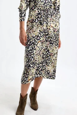 Femme Lala Berlin Robe Diala En Leopard Floral