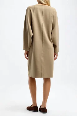Femme by Malene Birger Robe Elvina En Beige Elmwood