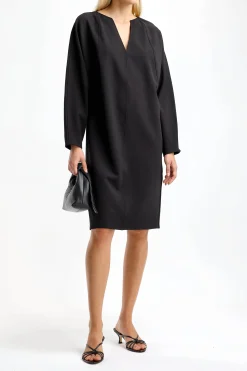 Femme by Malene Birger Robe Elvina En Noir