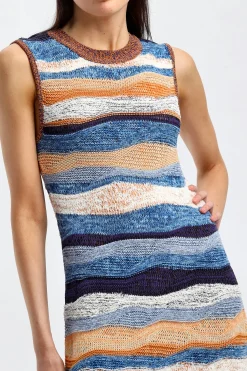 Femme Ulla Johnson Robe Gaia A Aegean