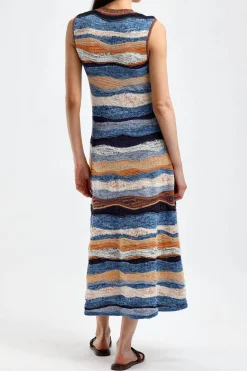 Femme Ulla Johnson Robe Gaia A Aegean