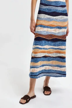 Femme Ulla Johnson Robe Gaia A Aegean