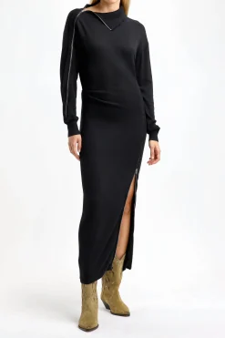 Femme Isabel Marant Robe Gemmy En Noir