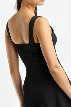 Femme Simkhai Robe Ivona En Noir