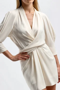 Femme IRO Robe Katie En Ecru