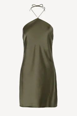 Femme Anine Bing Robe Leanne En Vert