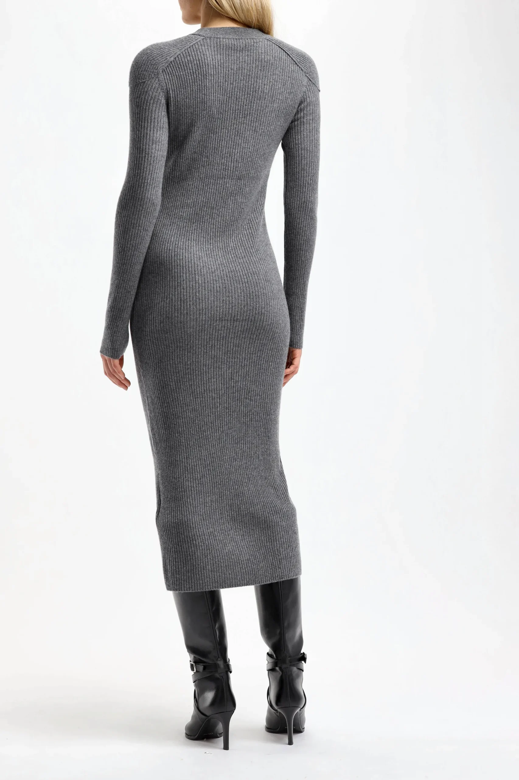 Femme IRO Robe Liette En Anthracite