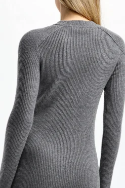 Femme IRO Robe Liette En Anthracite