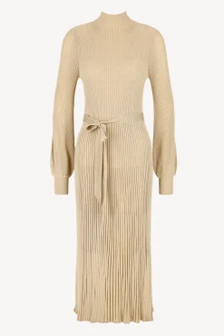 Femme Zimmermann Robe Midi Luminosity En Or