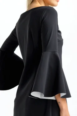 Femme Chiara Boni Robe Natalia En Noir Et Blanc