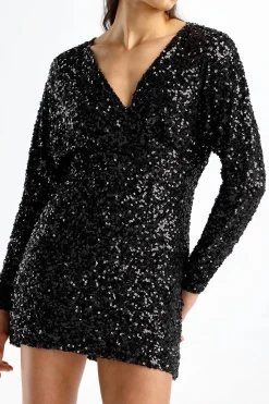 Femme P.A.R.O.S.H. Robe Paris En Noir