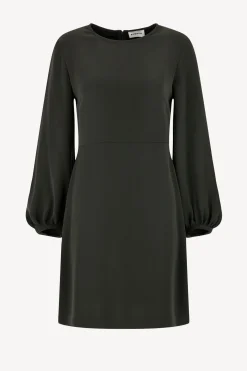 Femme P.A.R.O.S.H. Robe Poker En Verde Oliva