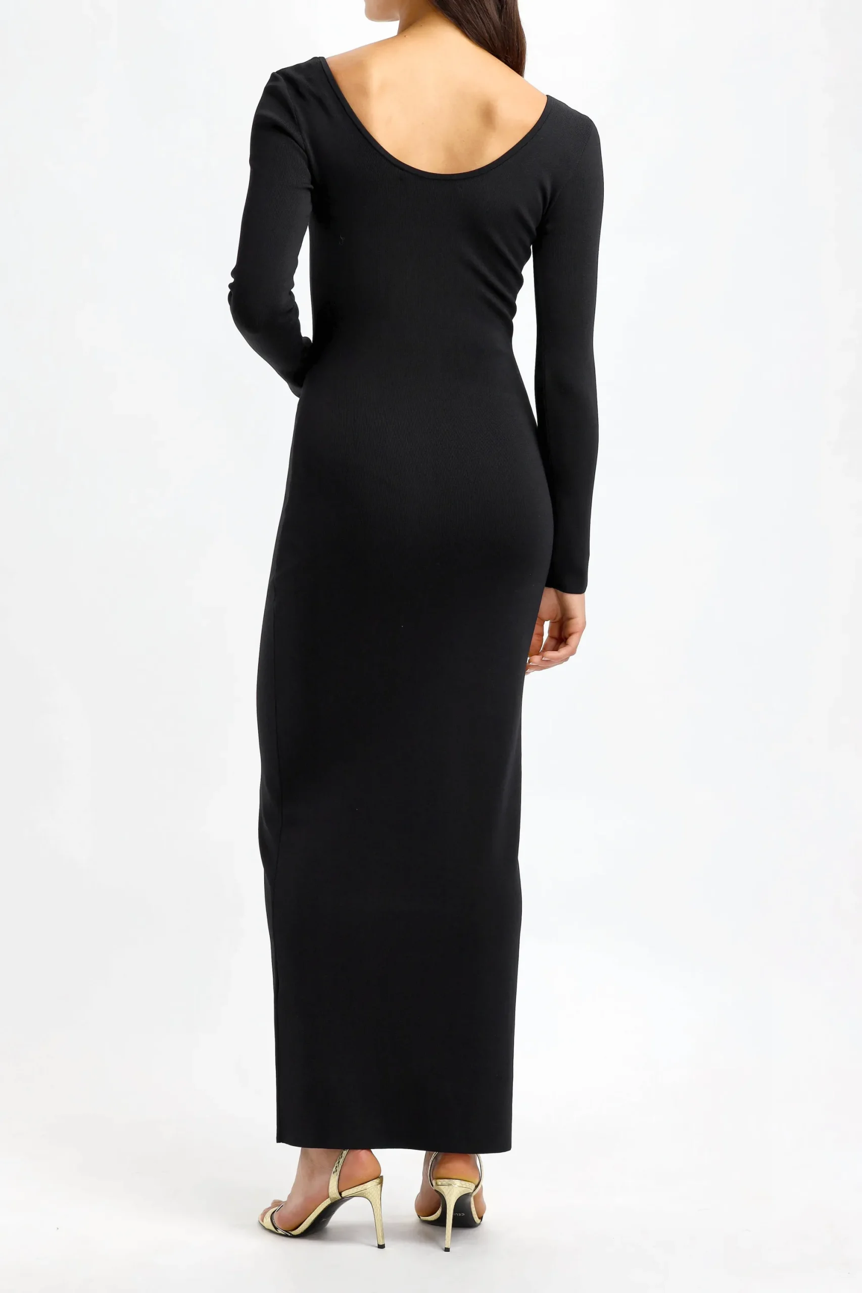 Femme Christopher Esber Robe Salacia En Noir