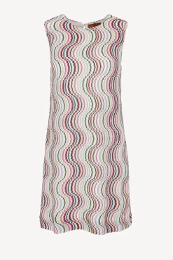 Femme Missoni Robe Sans Manches Bleue/Rose