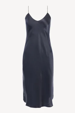Femme Nili Lotan Robe Short Cami En Marine Fonce