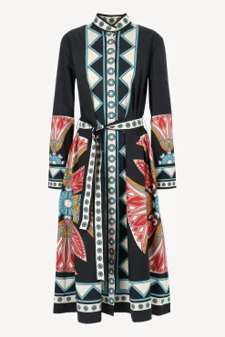 Femme La Double J Robe Sundowner En Lotus