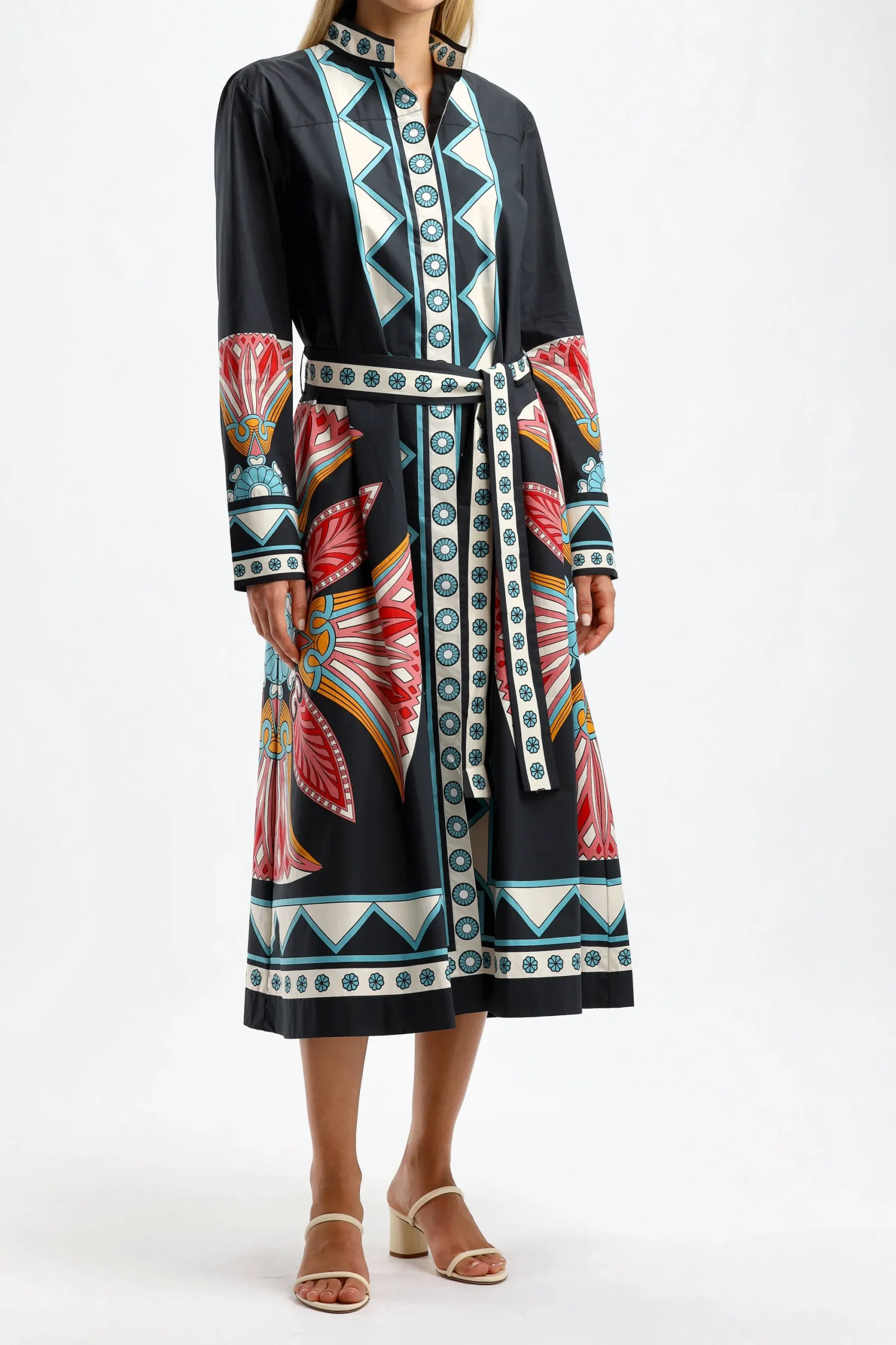 Femme La Double J Robe Sundowner En Lotus