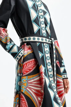 Femme La Double J Robe Sundowner En Lotus