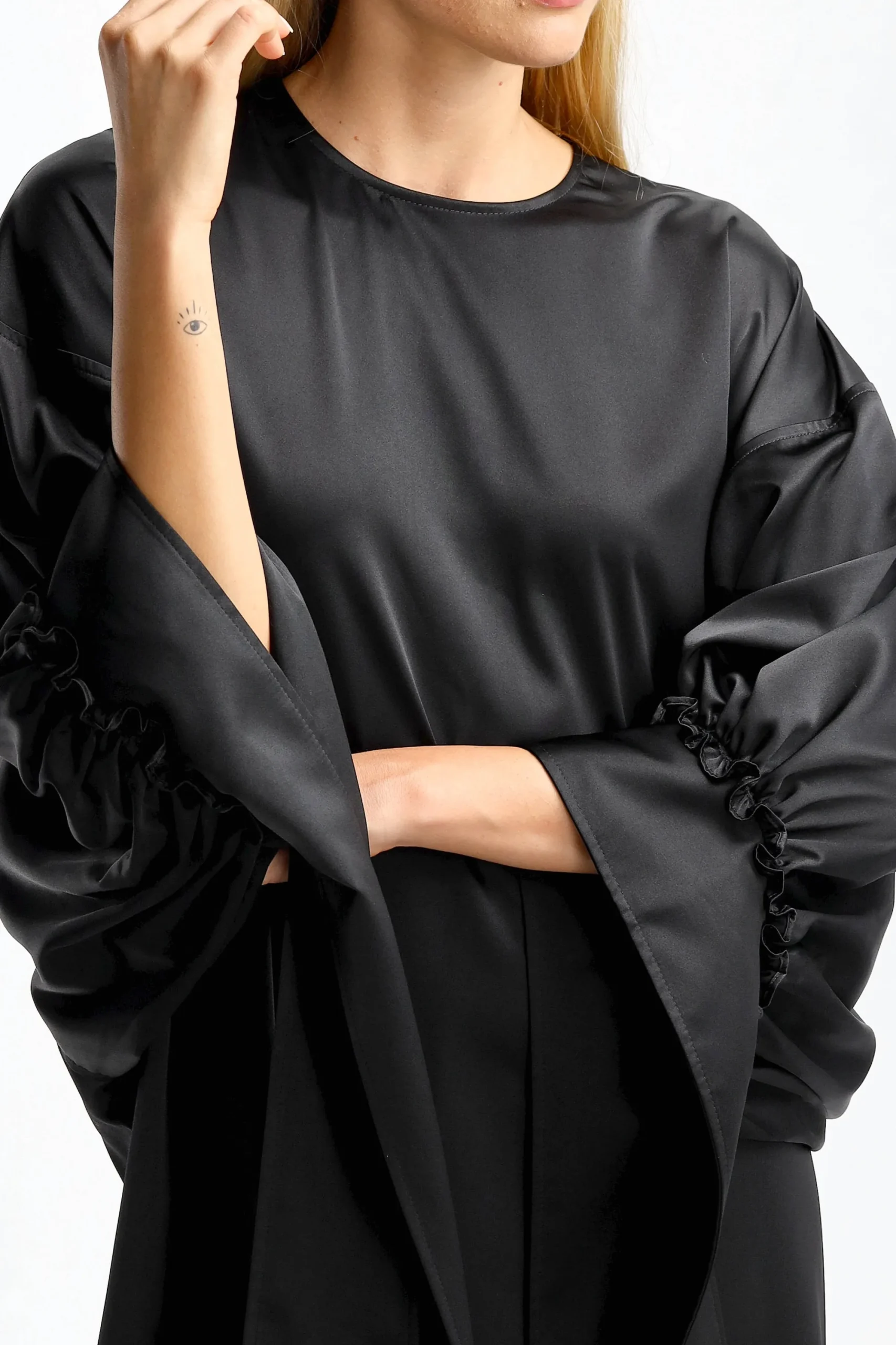 Femme JW Anderson Robe Tab En Noir