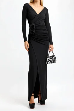 Femme Chiara Boni Robe Tarcisia En Noir