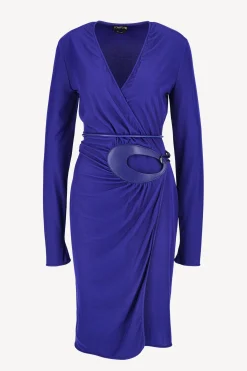 Femme Tom Ford Robe Tricotee En Ocean