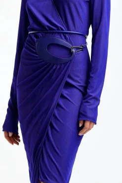 Femme Tom Ford Robe Tricotee En Ocean