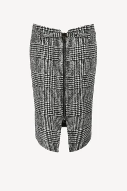 Femme Tom Ford Rock Fitted Dans Chalk/Noir