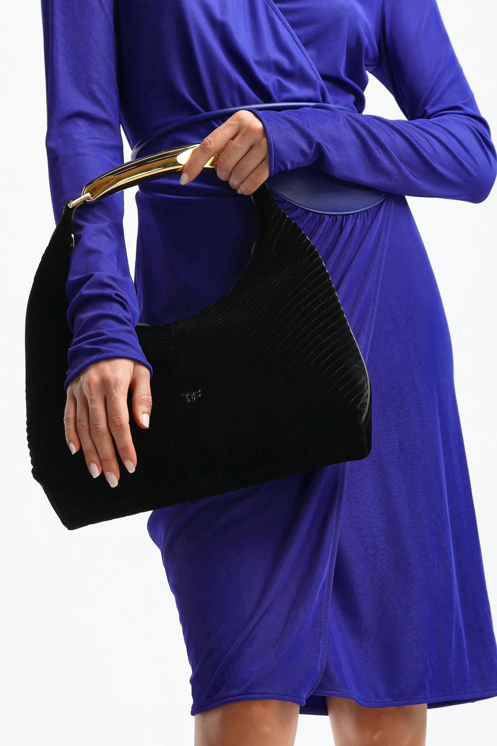 Femme Tom Ford Sac Bianca Hobo Mini En Noir