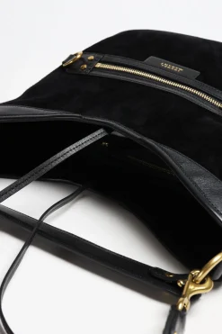 Femme Isabel Marant Sac Botsy Day Suede En Noir