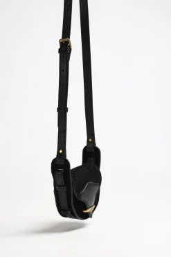 Femme Isabel Marant Sac Botsy Mini Suede En Noir