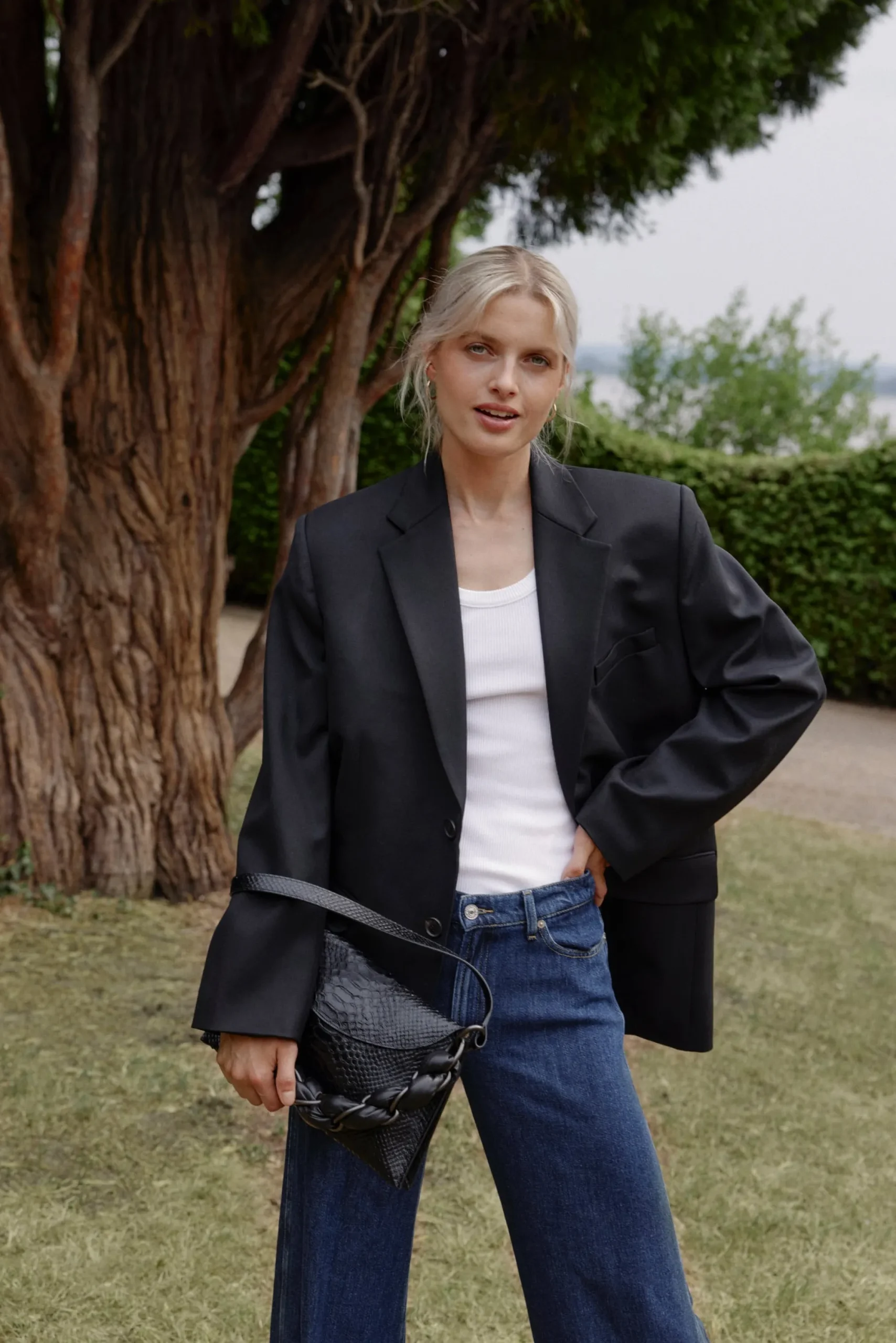 Femme Proenza Schouler Sac Carved Python Braid En Noir