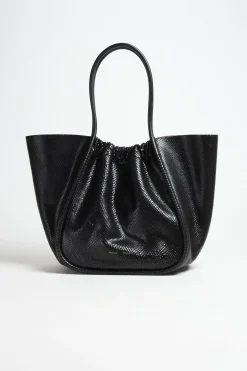 Femme Proenza Schouler Sac Carved Python Xl En Noir