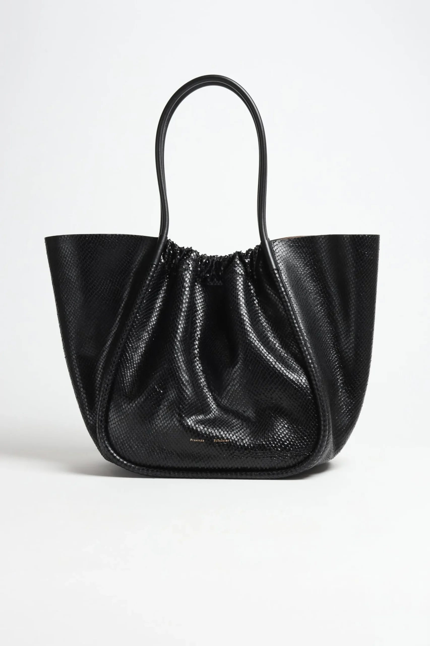 Femme Proenza Schouler Sac Carved Python Xl En Noir