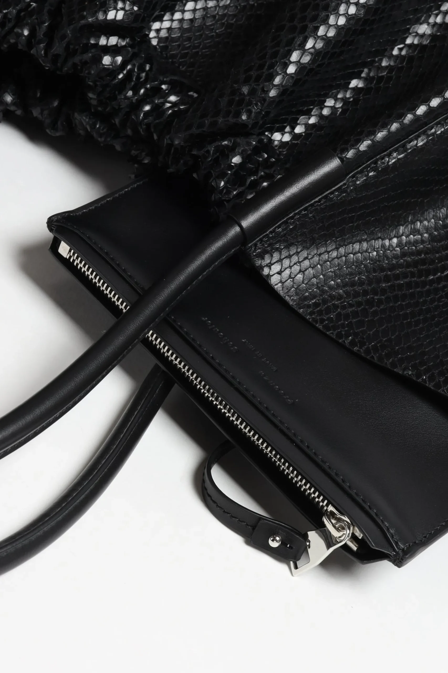 Femme Proenza Schouler Sac Carved Python Xl En Noir